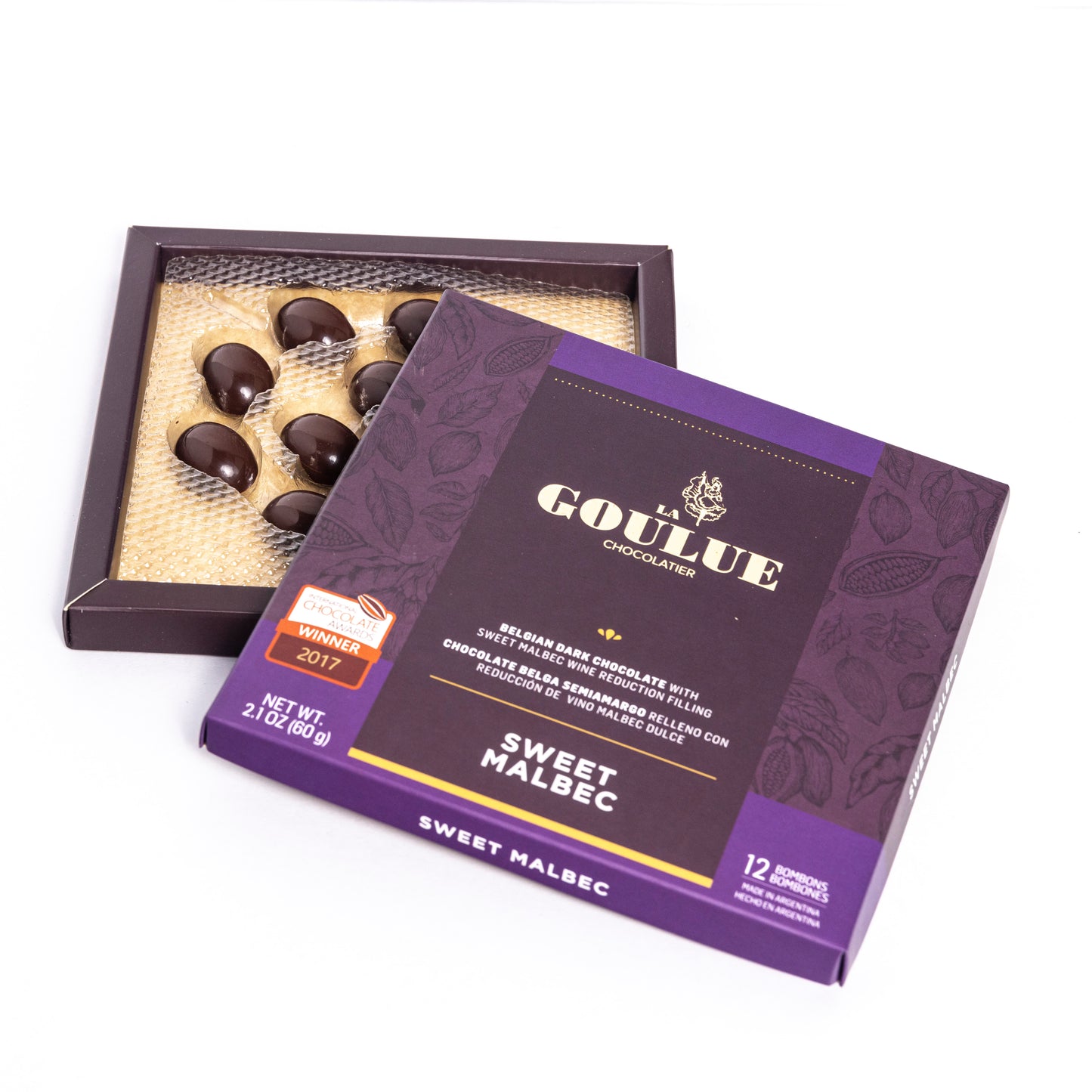 Sweet Malbec filled Chocolate gift box