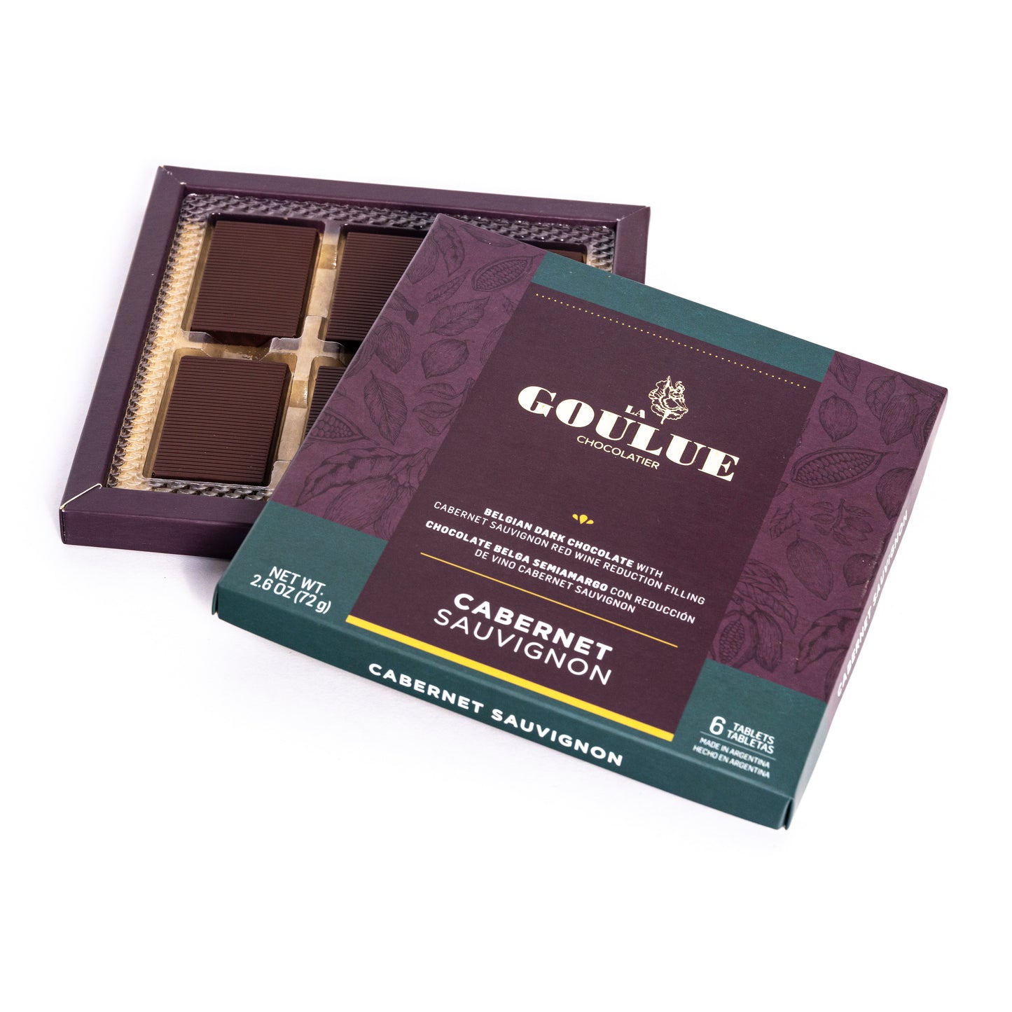 Cabernet Sauvignon filled Chocolate gift box