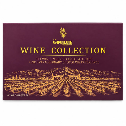 The Wine Collection: 6 Wine-Filled Chocolate Bars
