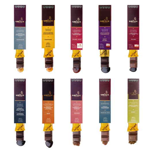 Wine & Chocolate Discovery Set - 10 bars