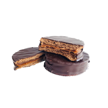 Load image into Gallery viewer, Alfajores filled with Dulce de Leche (milk caramel spread, 12 units pack)