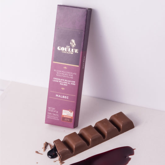 Malbec Wine-Filled Chocolate Bar