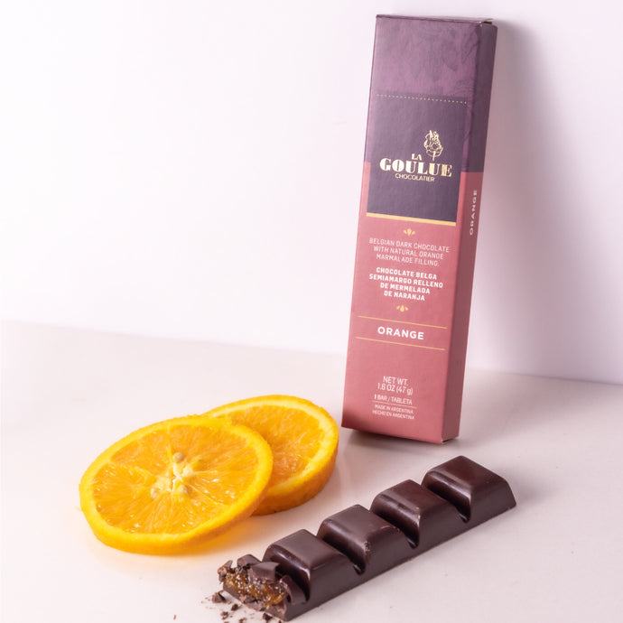 Natural Orange Marmalade Chocolate Bar