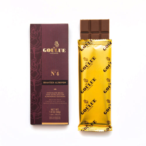 Special Edition N4 35% Cocoa Milk Chocolate Tablet with Whole Roasted Almonds